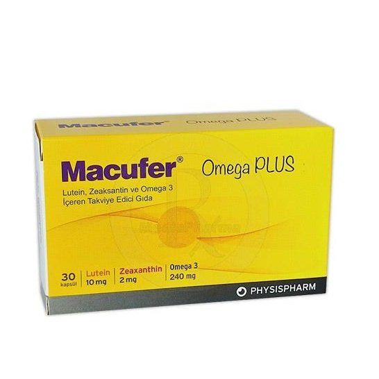 Macufer Omega Plus 30 Kapsül