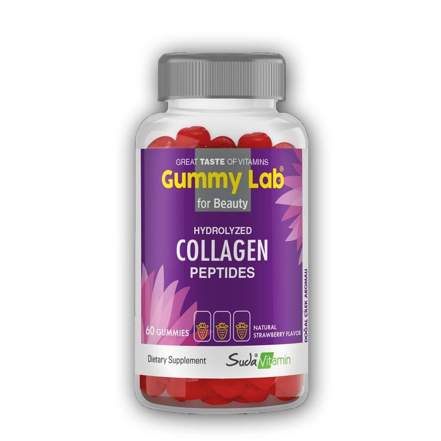 Gummy Lab Hydrolyzed Collagen Peptides 60 Gummies