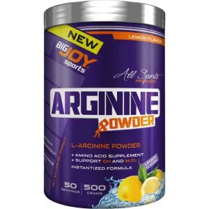 Bigjoy Sports Arginine Powder Limon 500G
