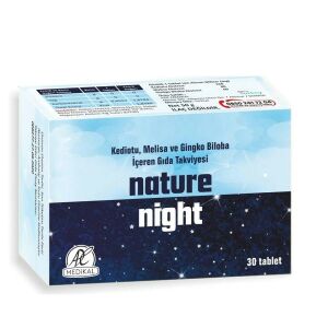 Nature Night Kediotu İçerikli Takviye Edici Gıda 30 Tablet