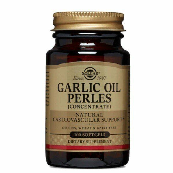 Solgar Garlic Oil (Sarımsak) 100 Gel Kapsül