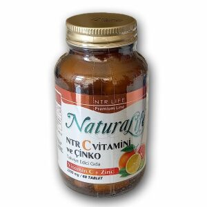 Natura Life NTR Vitamin C ve Çinko 60 Tablet