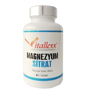 Vitallex Magnezyum Sitrat 60 Tablet