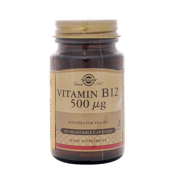 Solgar Vitamin B-12 500mcg 50 Tablet
