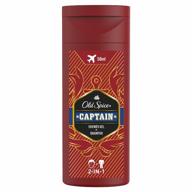 Old Spice Captain Duş Jeli + Şampuan 50ml
