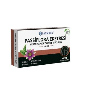 Sanmark Passiflora Ekstresi 30 Kapsül