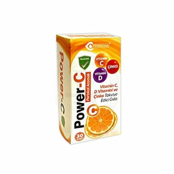 Power-C Vitamin C,D Çinko 30 Saşe