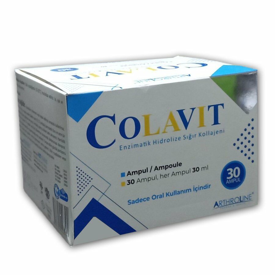 Colavit 30ml 30 Oral Flakon - Enzimatik Hidrolize Sığır Kollajeni