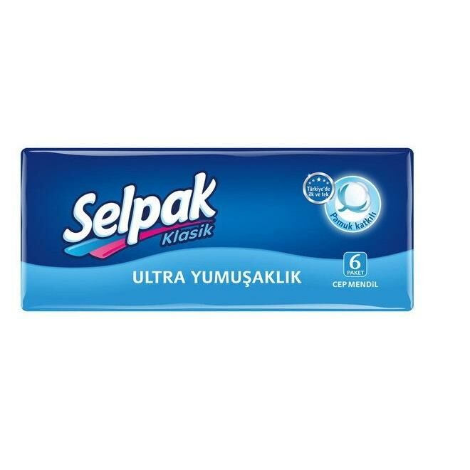 Selpak Cep Mendil 6 Paket