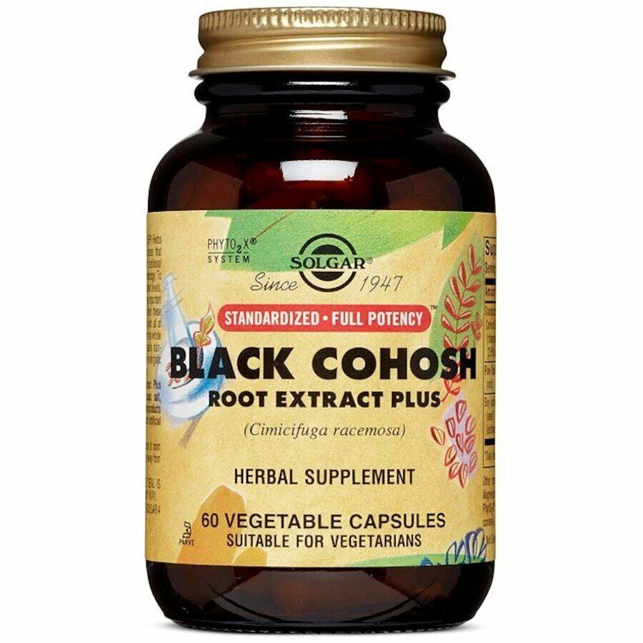 Solgar Black Cohosh Extract Vegi 60 Kapsül