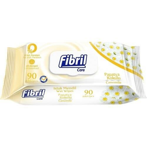 Fibril Islak Havlu 90'lı Papatyalı