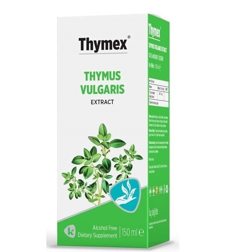 Thymex Thymus Vulgaris Ekstreli Sıvı Form 150ml