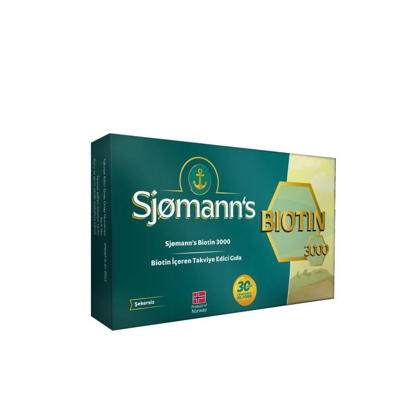 Sjomanns Biotin 30 Tablet