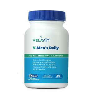Velavit V-Men's Daily 42 Nutrients With Taurine 30 Tablet