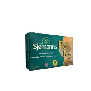 Sjomanns Vitamin D3K2 30 Tablet