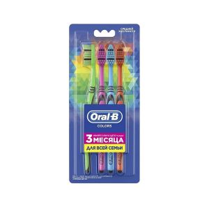 Oral-B Colors Premium Diş Fırçası 4 Adet