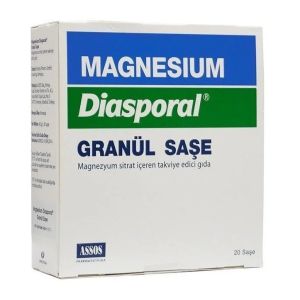 Magnesium Diasporal Granül 20 Saşe