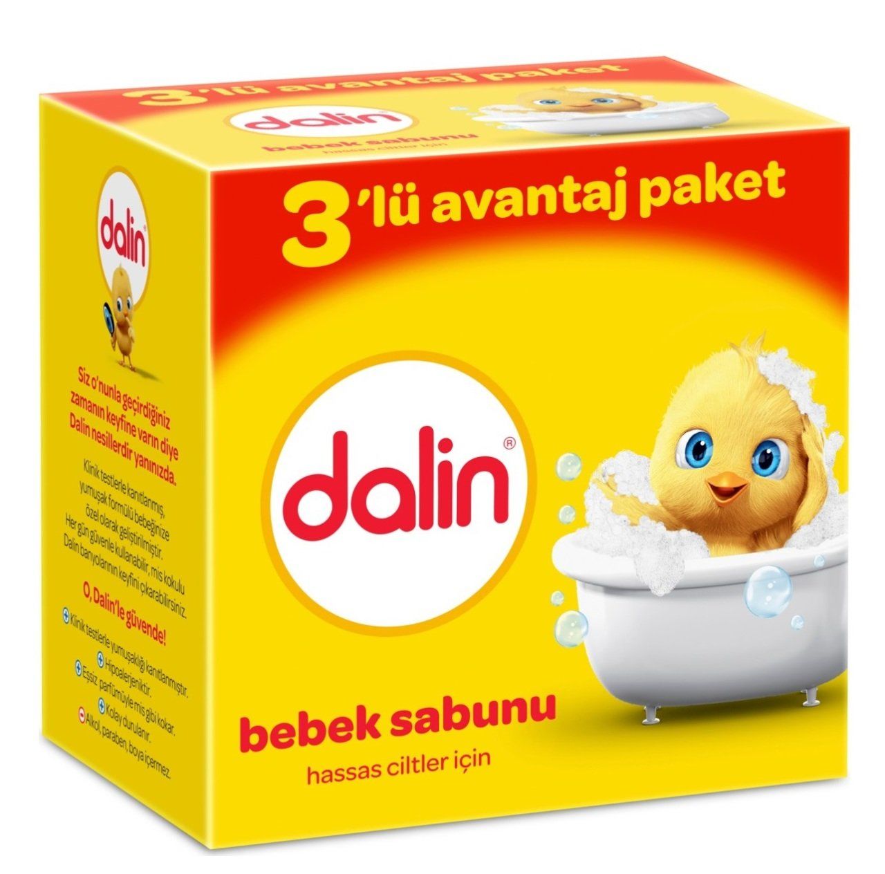 Dalin 3'lü Avantaj Paket Sabun 3x100 gr