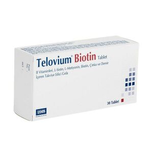 Telovium Biotin 30 Tablet