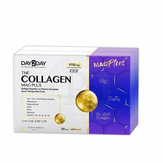 Day 2 Day The Collagen Mag Plus Kollajen Peptitleri 30 Saşe
