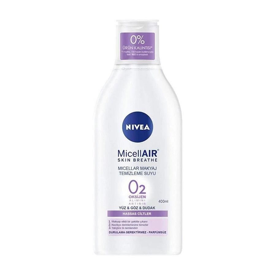 Nivea Micellair Makyaj Temizleme Suyu Hassas Ciltler 400 ml