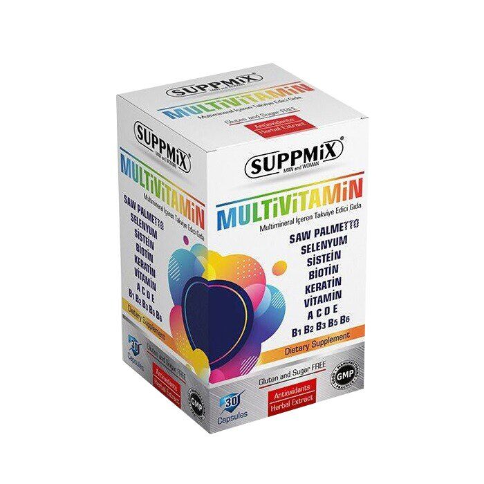 Suppmix Multivitamin Saw Palmetto 60 Tablet
