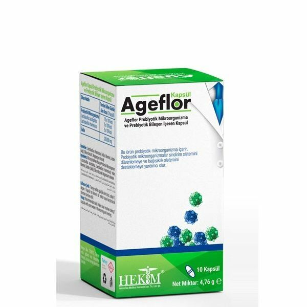 Ageflor Probiyotik 10 Kapsül