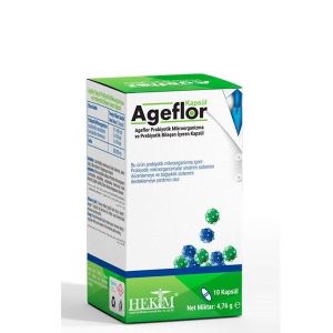 Ageflor Probiyotik 10 Kapsül
