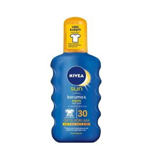 Nivea Sun Koruma Nem Güneş Spreyi SPF30 200 ml