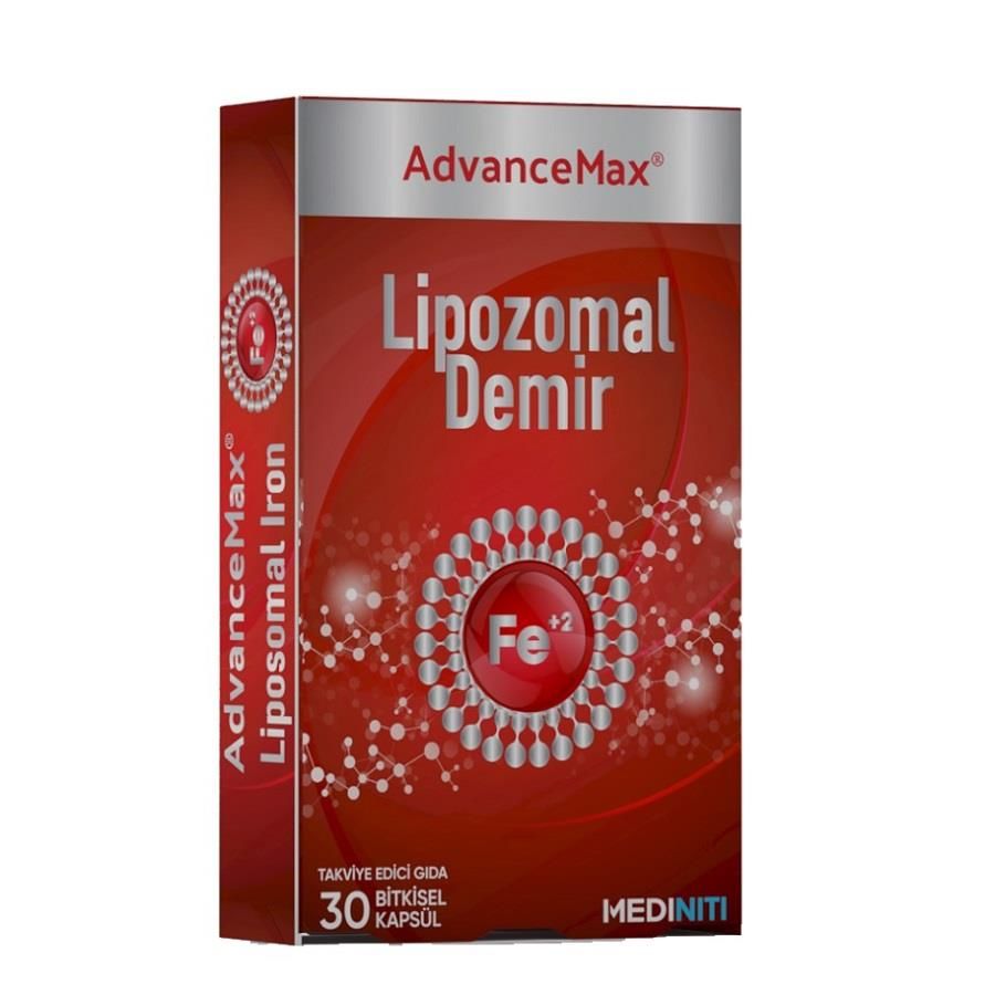 Advancemax Lipozomal Demir 30 Kapsül
