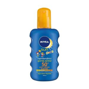 Nivea Sun Kids Nemlendirici Güneş Spreyi SPF50+ 200 ml