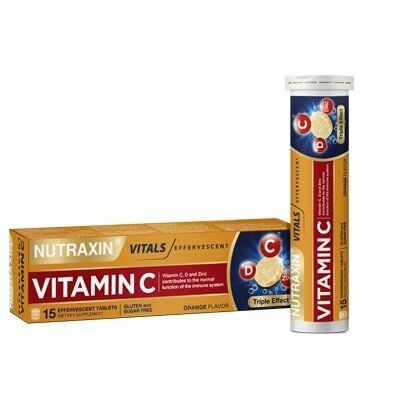 Nutraxin Vitamin C Efervesan 15 Tablet