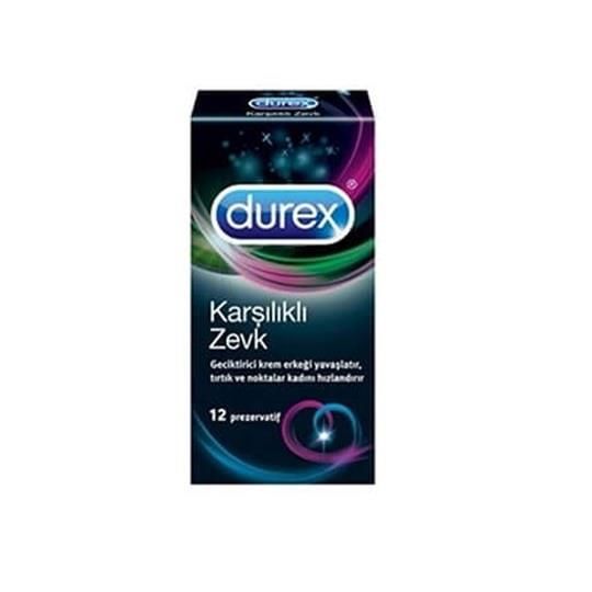 Durex Karşılıklı Zevk Prezervatif 12 lık