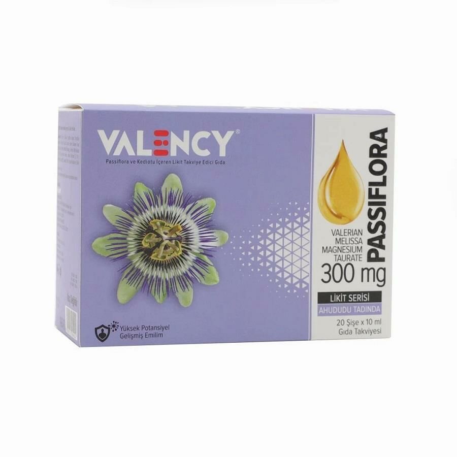 Valency Passiflora Likit 300 mg 20şişe 10ml