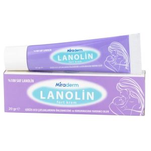 Miraderm Lanolin Fort Göğüs Ucu Kremi 20 gr