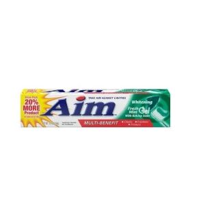 Aim Fresh Mint Whitening Toothpaste Gel 156gr