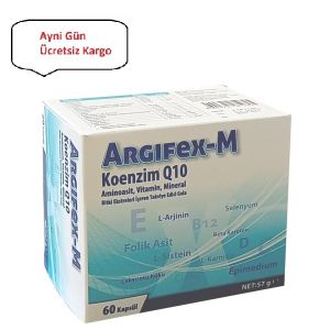 Argifex-M Coenzym Q10 60 Kapsül