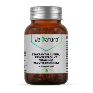 Venatura Zeaksantin, Lutein, Resveratrol ve Vitamin C 30 Kapsül