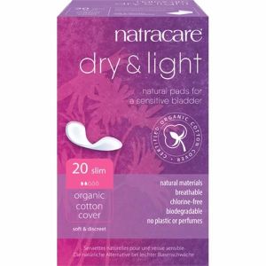 Natracare Organic Cotton  Alt Kaçırma Pedi (Mesane Pedi) 20 adet