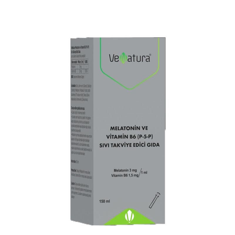 Venatura Melatonin Vitamin B6 Sıvı Şurup 150 ML