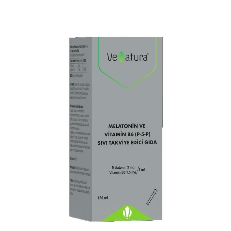 Venatura Melatonin Vitamin B6 Sıvı Şurup 150 ML