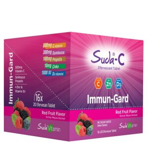 Suda C Immun Gard Red Fruit 20 Efervesan Tablet