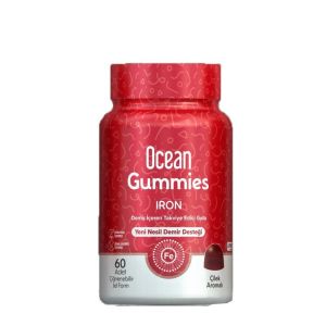 Ocean Gummies Iron 60 Çiğneme Formu