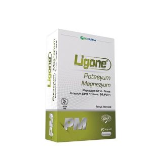 Ligone Potasyum - Magnezyum 60 Kapsül