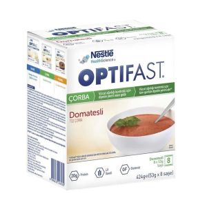 Nestle Optifast Çorba - Domatesli Toz Çorba 53gr' lık 8 Saşe