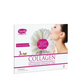 Voonka Collagen Beauty Neck Mask - Boyun Maskesi 3 Adet