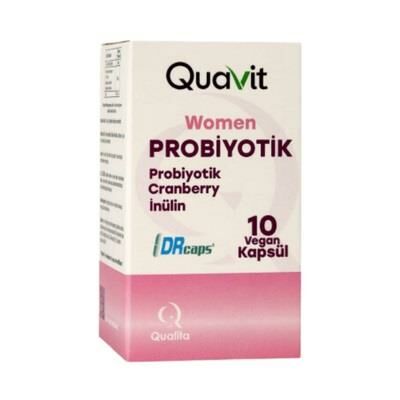 Quavit Women Probiyotik 10 Kapsül