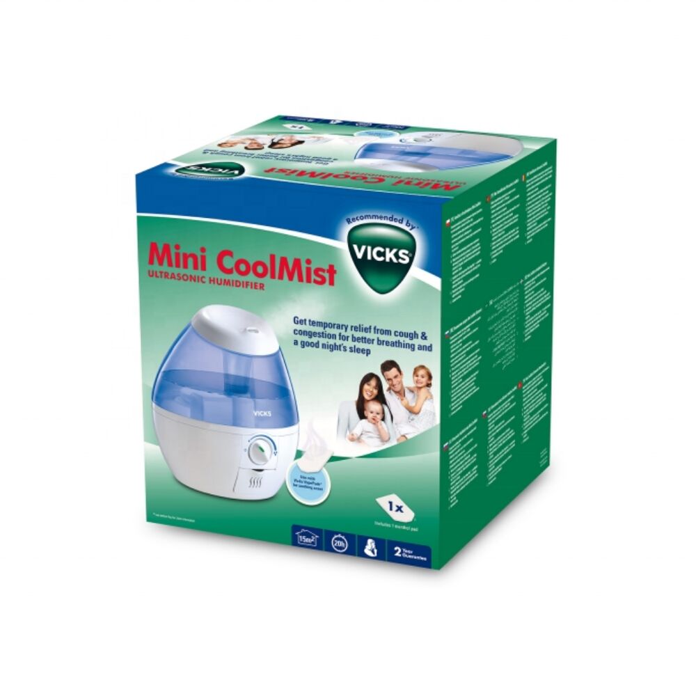 Vicks Mini CoolMist Ultrasonic Humidifier VUL520E4 - Hava Nemlendirici