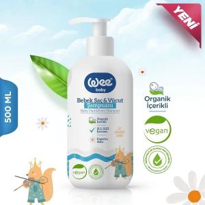 Wee Baby Bebek Saç ve Vücut Şampuanı 500 ML