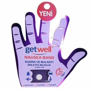 Getwell Nausea Band Kusma Ve Bulantı Karşıtı Bileklik YETİŞKİN MOR